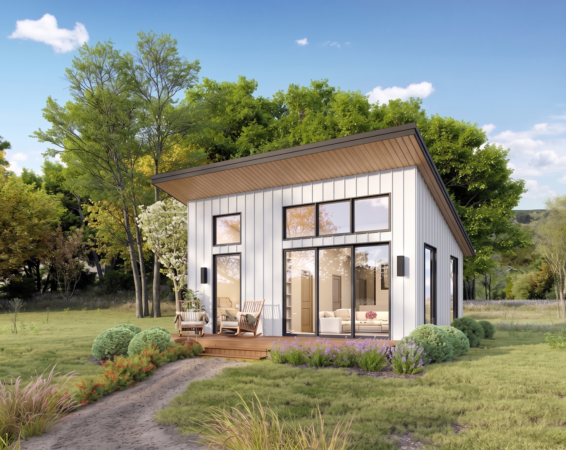 Apex 20x24 Lean Cottage
