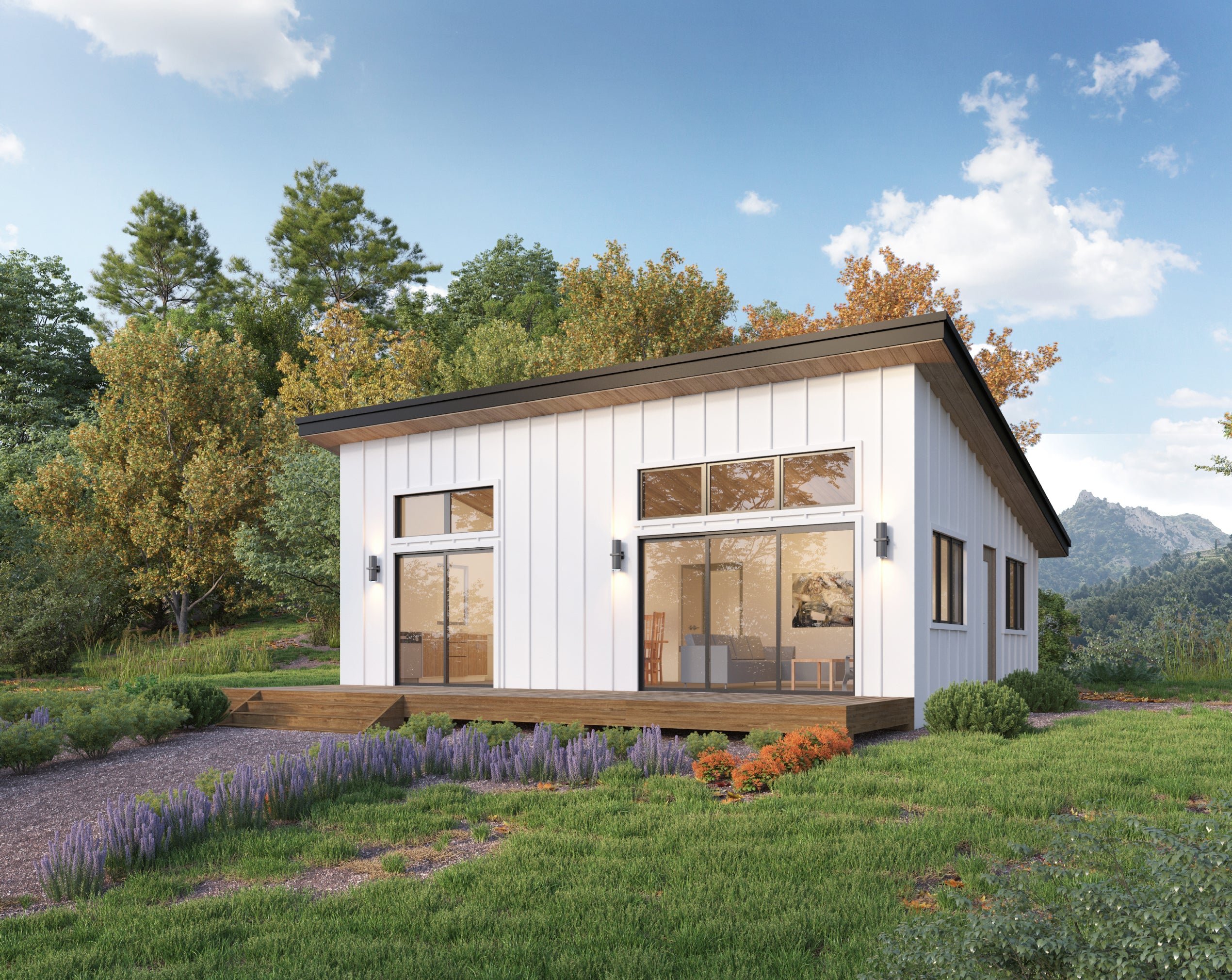 Apex 26x32 Lean Cabin