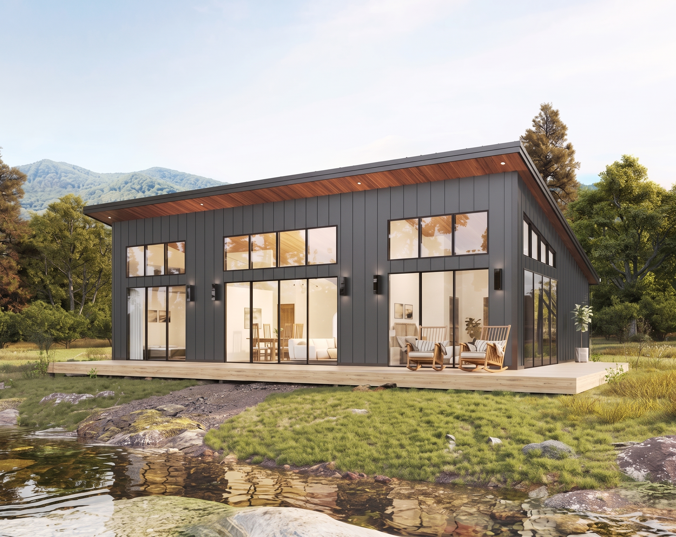 Apex 30x46 Lean Cottage