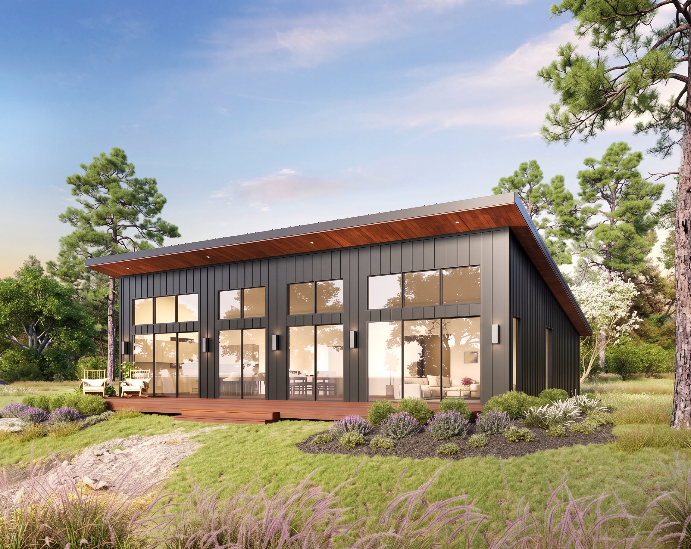 Apex 40x50 Lean Cottage